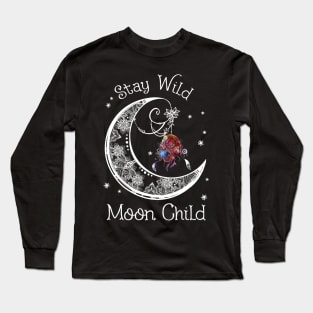 Stay Wild Moon Child Dreamcatcher Long Sleeve T-Shirt